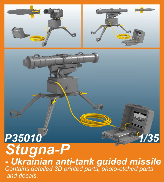 P35010 Stugna-P - Українська протитанкова керована ракета 1/35