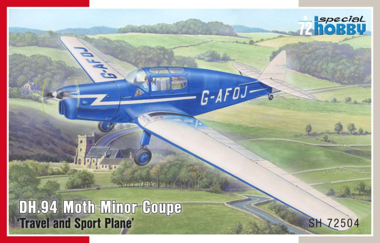 SH72504 DH.94 Moth Minor Coupe ‘Travel and Sport Plane’ 1/72