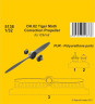 5138 DH.82 Tiger Moth Виправлений пропелер 1/32