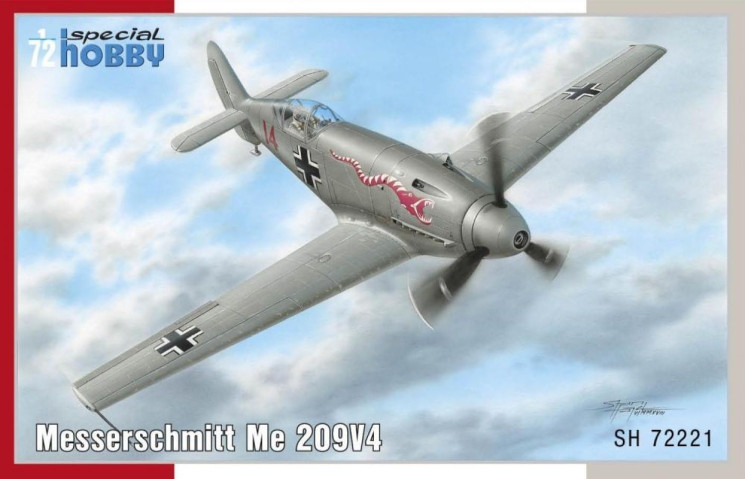 SH72221 Messerschmitt Me 209V-4 1/72