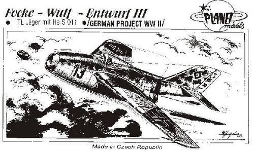 PLT023 Focke-Wulf 'Entwurf III'