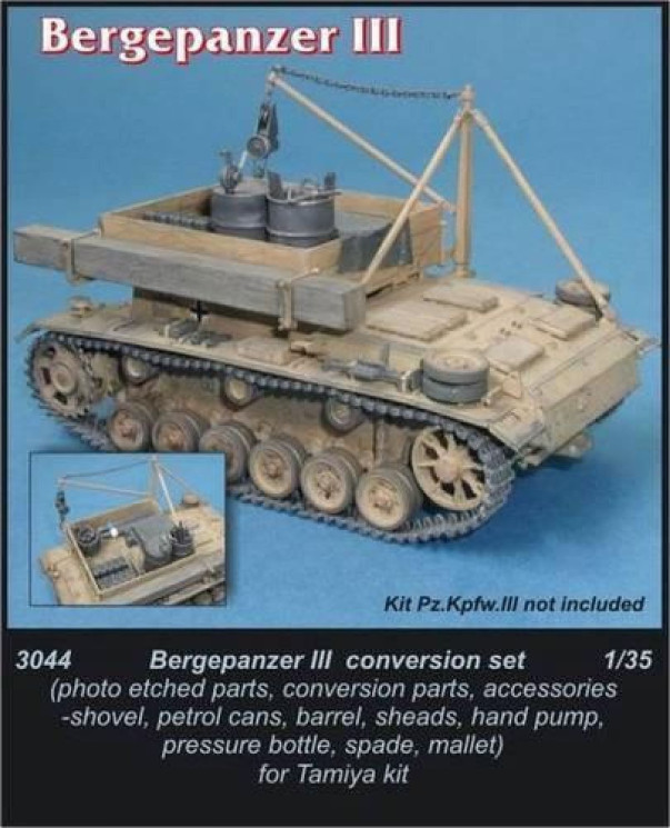 3044 Bergepanzer III  конверсійний набір