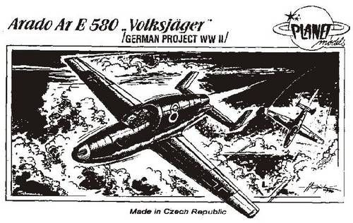 PLT015 Arado Ar E 580 - 'VolksJager'