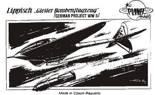 PLT021 Lippisch 'Gleiter Bombenflugzeug'