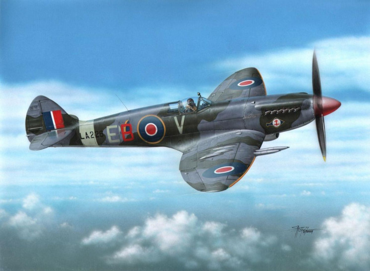 SH72249 Spitfire F Mk.21 /Післявоєнна служба/ 1/72