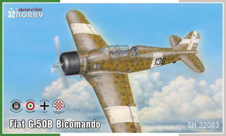 SH32083 Fiat G.50B Bicomando 1/32