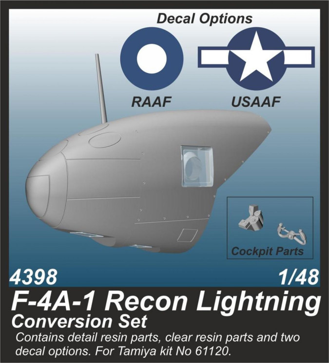 4398 F-4A-1 Recon Lightning конверсійний набір 1/48