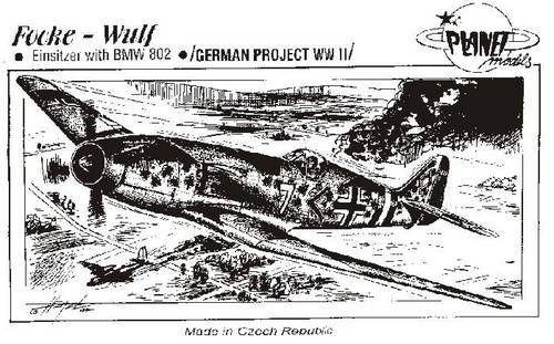 PLT019 Focke-Wulf 'Einsitzer з BMW 802'
