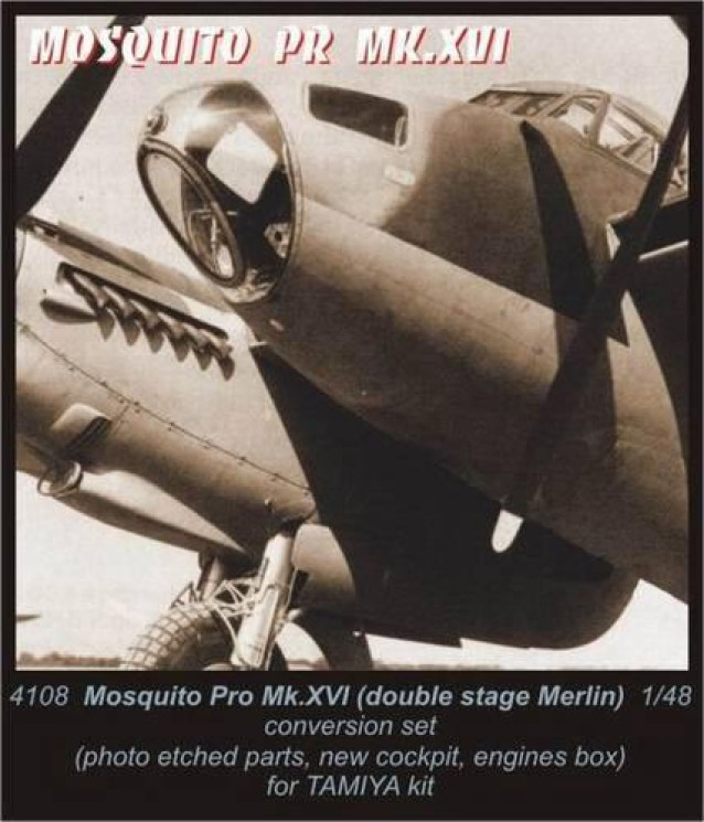 4108 Mosquito double stage Merlin конверсійний набір