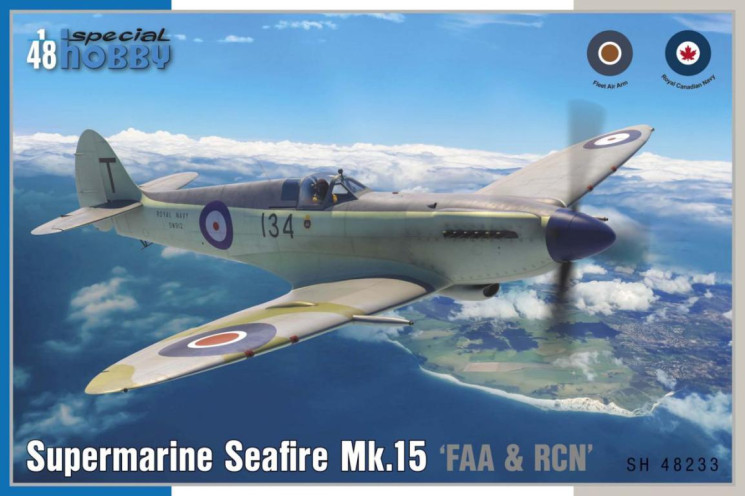 SH48233 Seafire Mk.15 Служба ВМС Великобританії і Канади 1/48