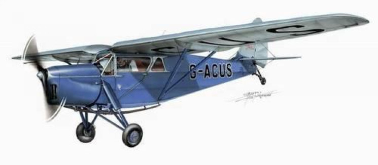 PLT153 DH.85 Leopard Moth