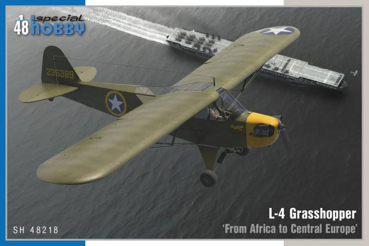 SH48218 L-4 Grasshopper /Від Африки до Центральної Європи/ 1/48
