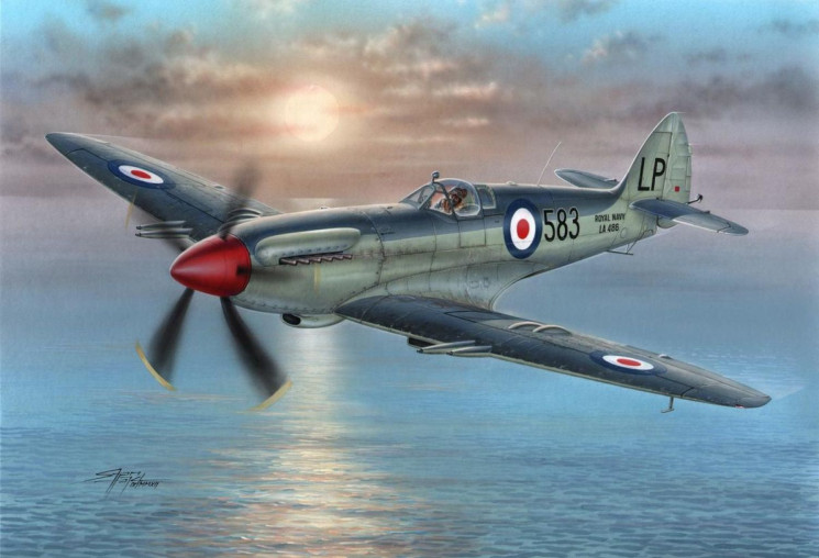 100-SH72229 Supermarine Seafire Mk.45 1/72