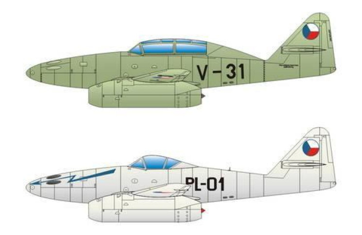Q72177 S-92/CS-92 Декалі (Чехословацький Me 262A/B)