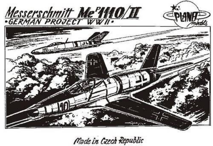 PLT006 Messerschmitt Me P.1110/II