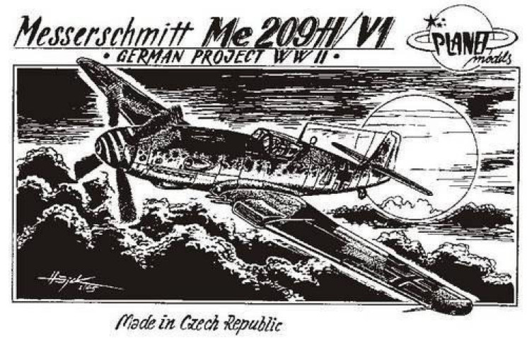 PLT005 Messerschmitt Me 209 H/V3