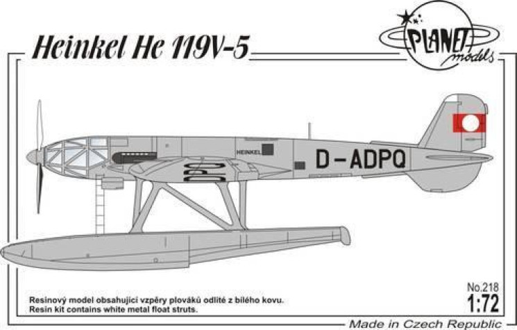 PLT218 Heinkel He 119V-5 Поплавкова версія