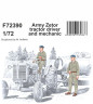 F72390 Водій і механік трактора Zetor армії
