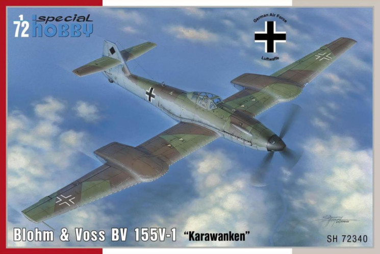 SH72340 Blohm & Voss BV 155V-1 1/72