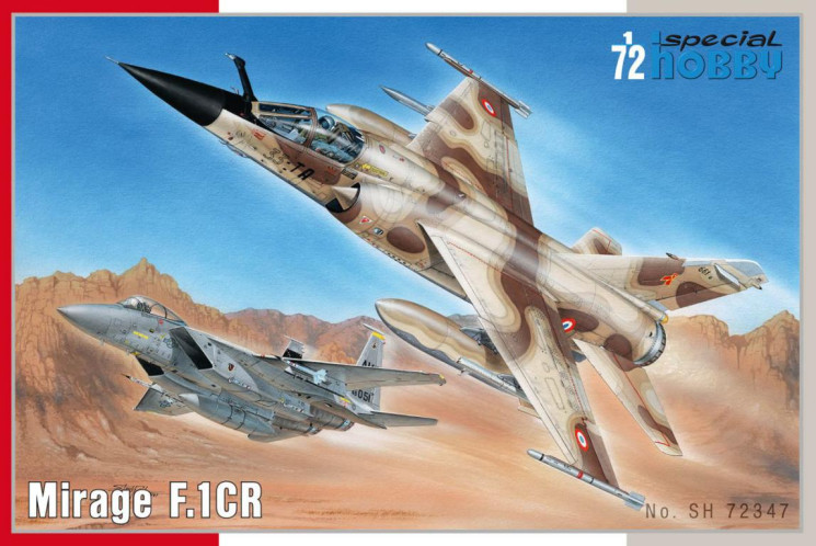 SH72347 Mirage F.1 CR 1/72