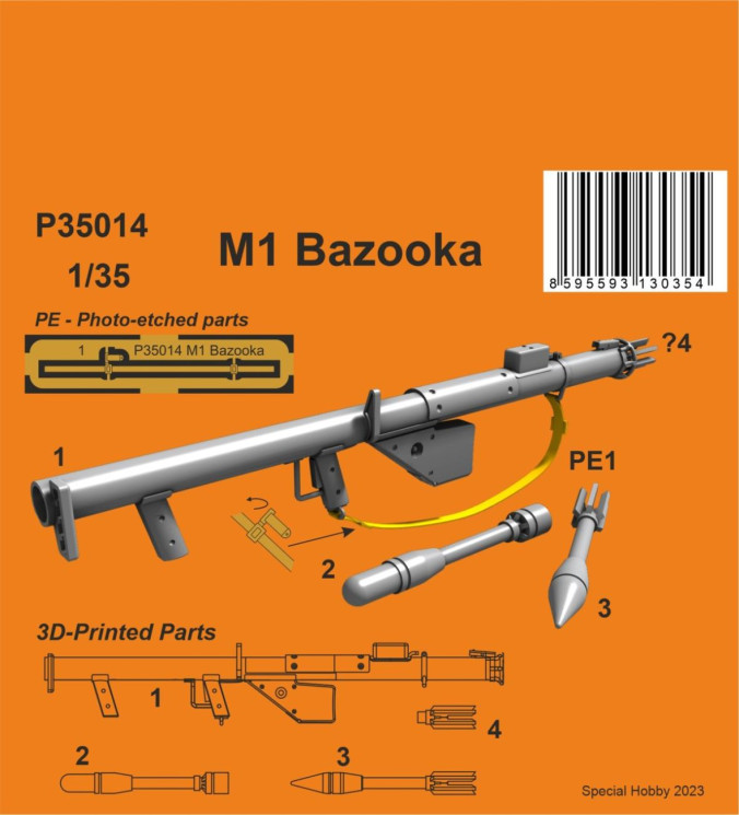 P35014 M1 Базука 1/35