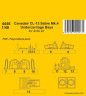 4446 Canadair CL-13 Sabre Mk.4 Ніші шасі 1/48