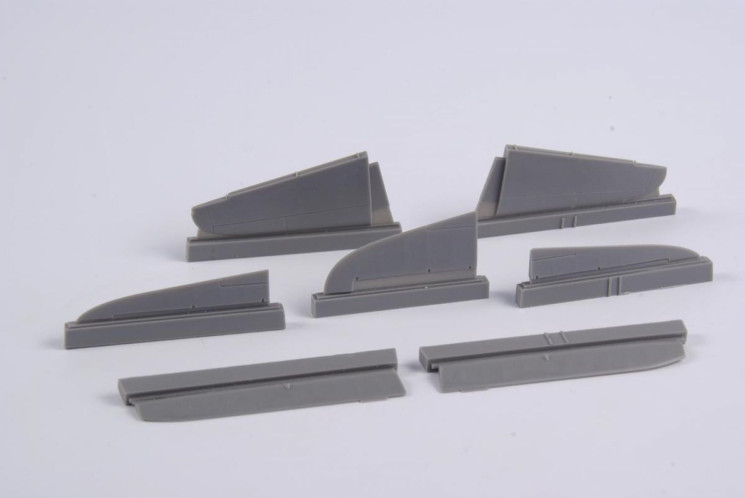 4369 J2M3 Raiden (JACK)  керуючі поверхні  1/48