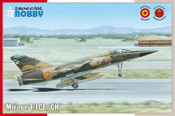 100-SH72289 Mirage F.1 CE/CH 1/72