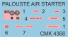 129-4368 Palouste Mk.101/102 – Jet Air Starter Trolleys and Airborne Pod 1/48