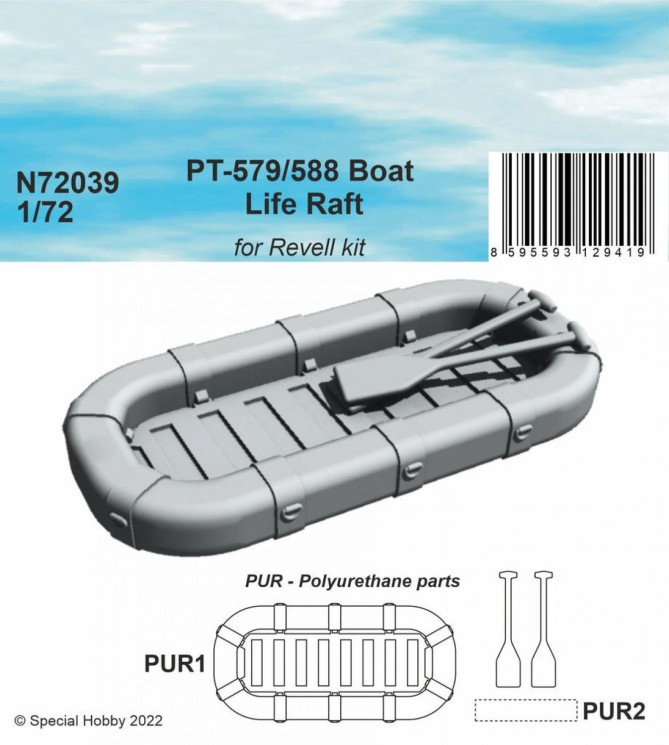 N72039 PT-579/588 рятувальний пліт