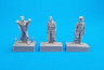 129-F72308 Two French Pilots and Mechanic for Special Hobby Mirage F.IB Model 1/72