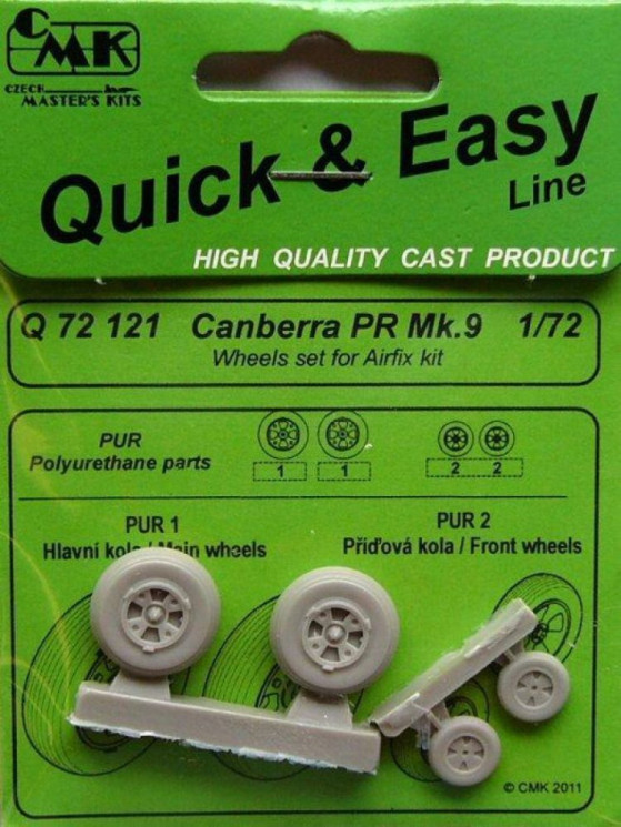 Q72121 Canberra PR.9 колеса