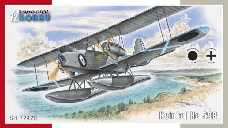 SH72428 Heinkel He 59B 1/72
