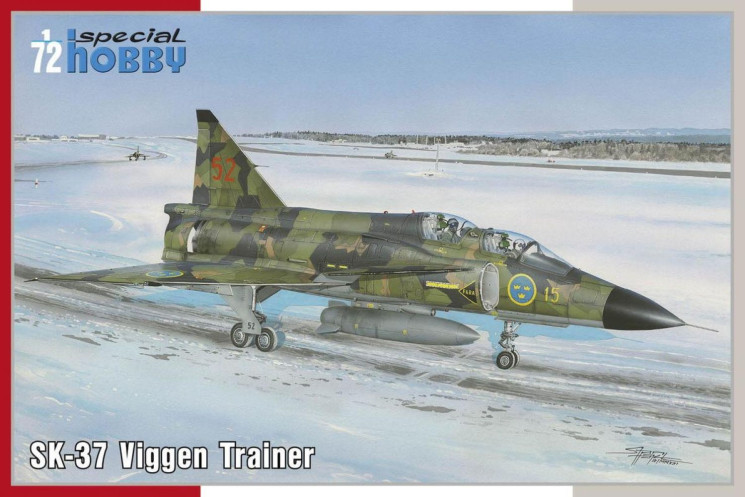 SH72381 SK-37 Viggen Trainer 1/72