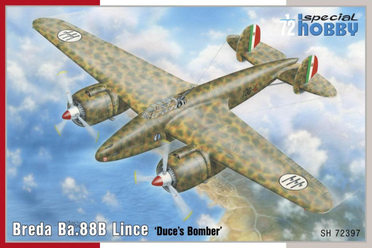 SH72397 Breda Ba.88B Lince Бомбардувальник Дуче