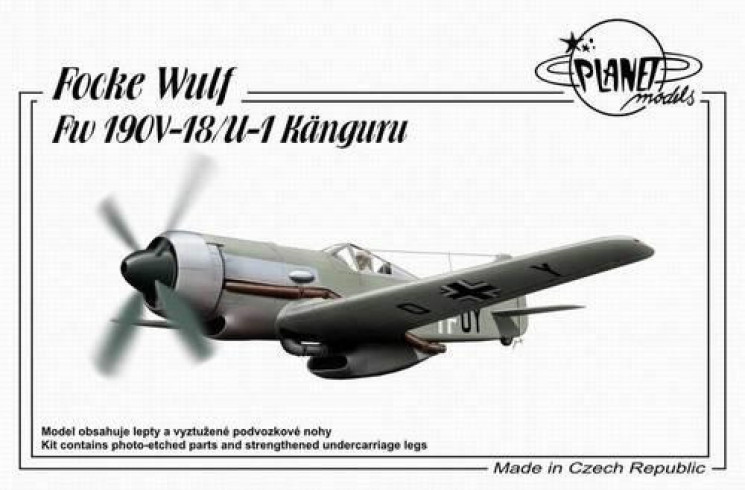 129-PLT193 Focke Wulf Fw 190V-18/U-1 'Kangaru' 1/48