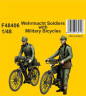 F48406 Солдати Вермахту з велосипедами 1/48