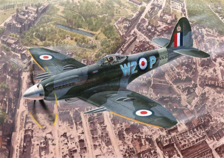 100-SH72233 Supermarine Spitfire Mk.24 'Last of Best' 1/72