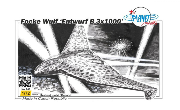 PLT047 Focke Wulf /Entwurf B 3x1000/