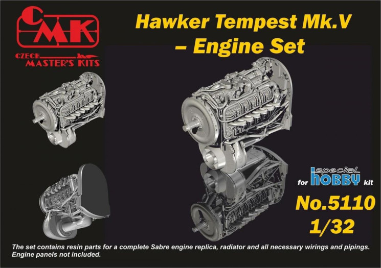 5110 Tempest Комплект двигуна 1/32