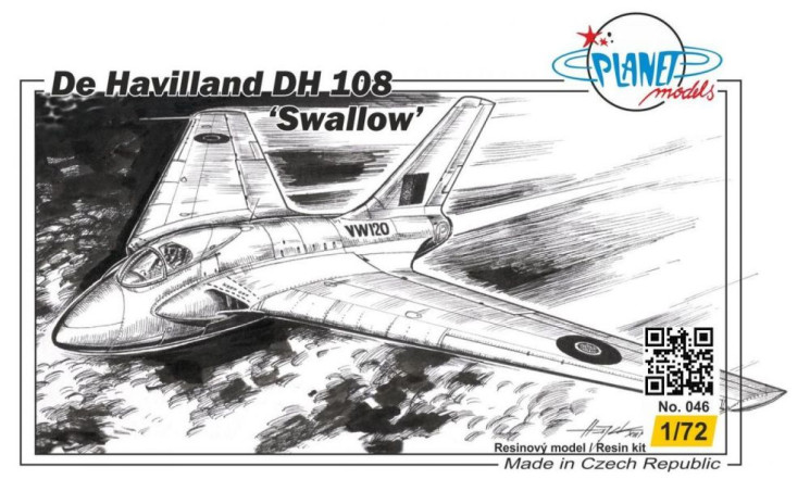 PLT046 De Havilland DH 108 /Swallow/