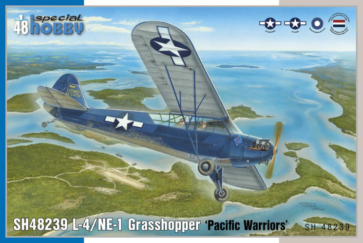SH48239 L-4/NE-1 Grasshopper Тихоокеанські воїни