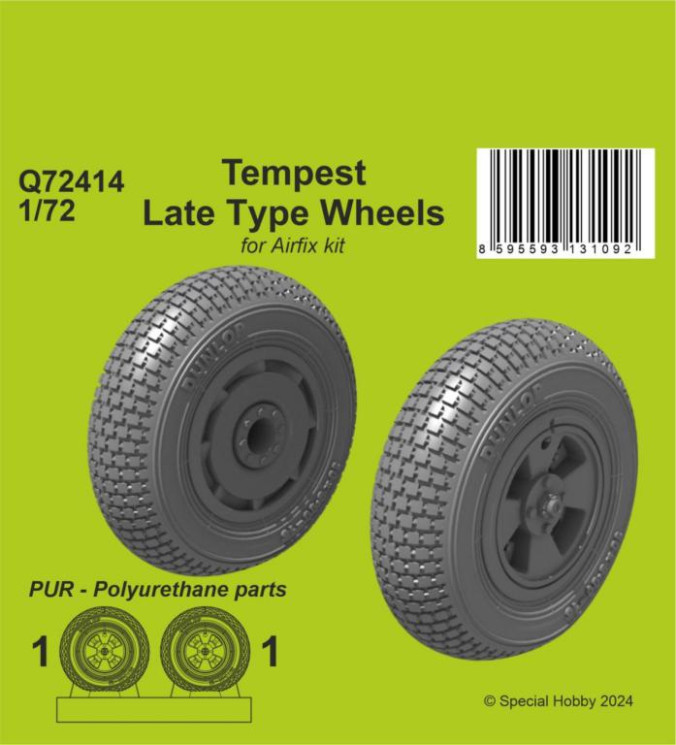 Q72414 Tempest Колеса пізнього типу
