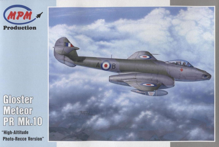 72560 Gloster Meteor PR Mk.10 /Версія висотного фоторозвідника/ 1/72