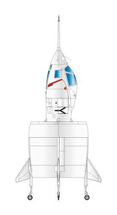 129-PLT261 C-450 Coleoptere scale full resin kit 1/72