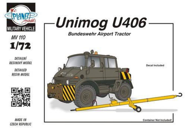 MV110 Unimog U406 DoKa Буксир військового аеропорту + тяговий пристрій AERO Rx