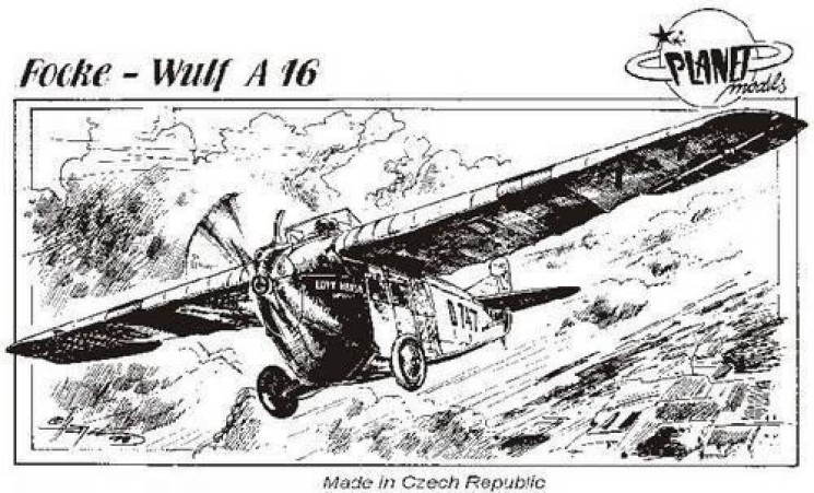 PLT041 Focke-Wulf Fw A 16