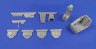 4350 BAC Lightning F2/F2A/F3/F6  Набір кабіни 1/48