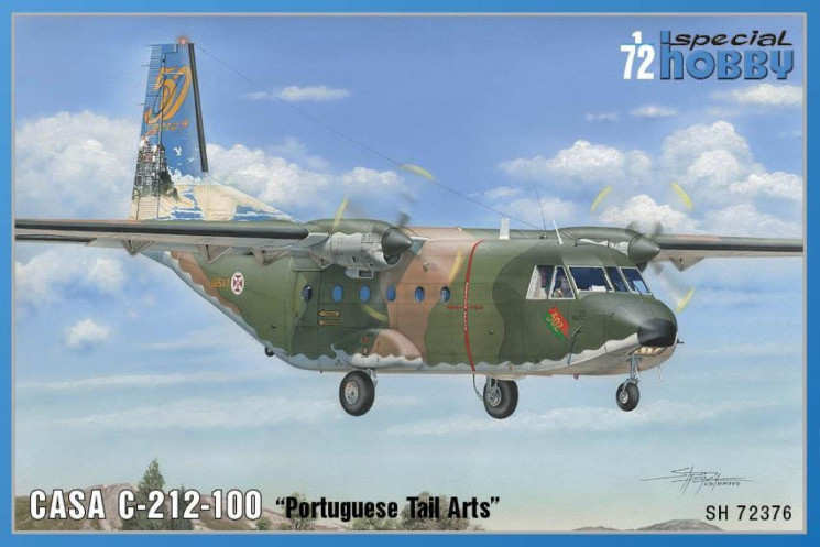 SH72376 CASA C.212-100 TAIL ART 1/72