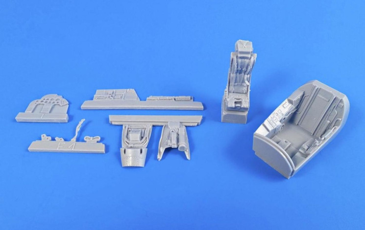 129-4347 BAC Lightning F1/F1A – 1/48 Cockpit Set for Airfix/Eduard kit